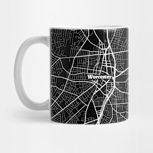 Worcester Massachusetts Map | Map Of Worcester Massachusetts | Worcester Map Mug